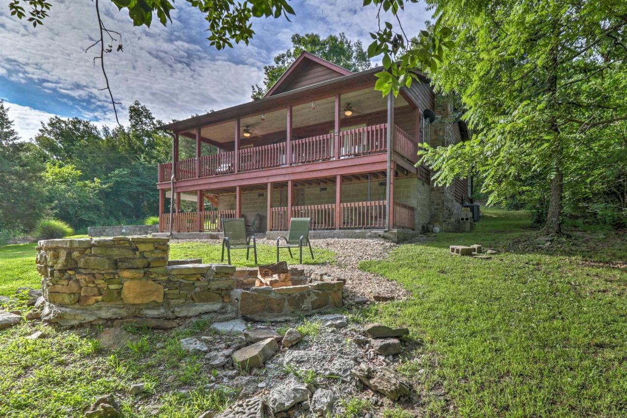 Vila Creekside Hideaway With Fire Pit And Creek Access! Mountain View Exteriér fotografie
